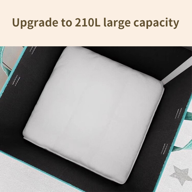 Poplun Vreća za pohranu Sklopiva Vreća za pohranu velikog kapaciteta otporna na vlagu Odjeća Igračke Otporna na prašinu Ormar Organizator Kontejner Kutija