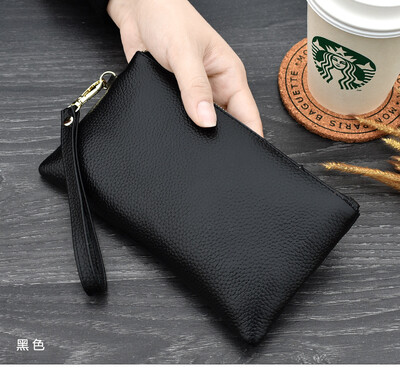 New Arrive 2023 Női valódi bőr pénztárcák rövid női kuplung táskák Mobiltelefon táskák divatos pénztárcák tehénbőr hosszú pénztárcák