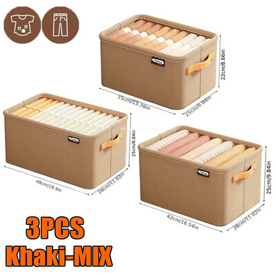 3kom torba za pohranu odjeće, sklopivi organizator, torba za pohranu odjeće, prijenosni ormar, organizator odjeće, kutija za pohranu velikog kapaciteta