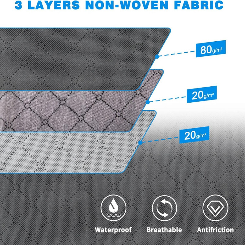 Sklopive poplune Vreće za pohranu Otporan na prašinu Garderoba Deka za odjeću, Organizator jastuka s prozirnim prozorom Ojačana ručka od debele tkanine