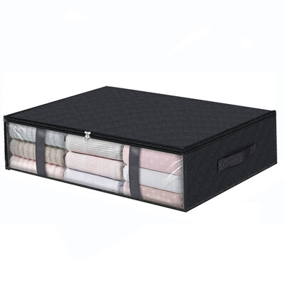 1 kom Torba za pohranu ispod kreveta Sklopiva torba za pohranu odjeće i popluna Kutija za pohranu velikog kapaciteta otporna na prašinu i vlagu