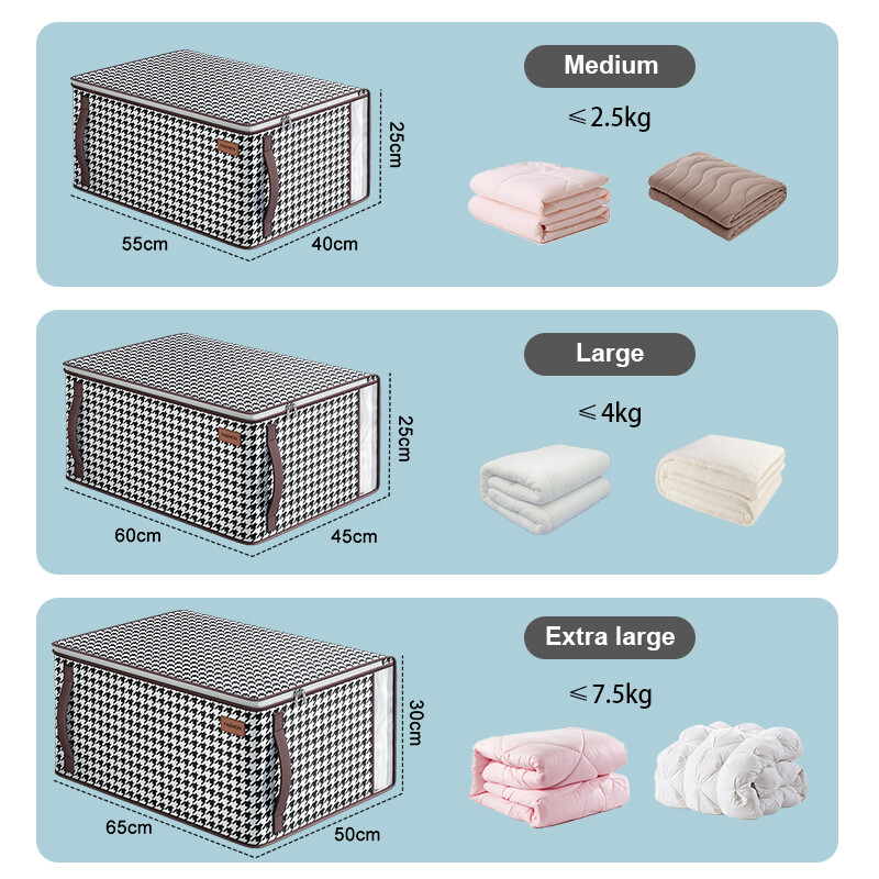 Apģērbs Segas Uzglabāšanas Kaste Skapis Segas Apdares Soma Sega Sega Kaste Šķirošana Mitruma Putekļu necaurlaidīgs Organizators Putekļu necaurlaidīgs Stora