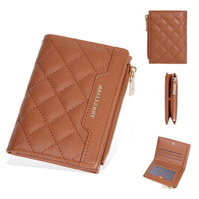 Novi ženski novčanik od PU kože Ženski kožni novčanik Ženske torbice Držač kartica Sklopivi prijenosni kratki držači za male torbice