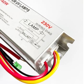 Λάμπα απολύμανσης UV Electronic Ballast 10-41W Universal Type RL11-425-40 YL1-425-40 for 21-40W Ultraviolet Tube