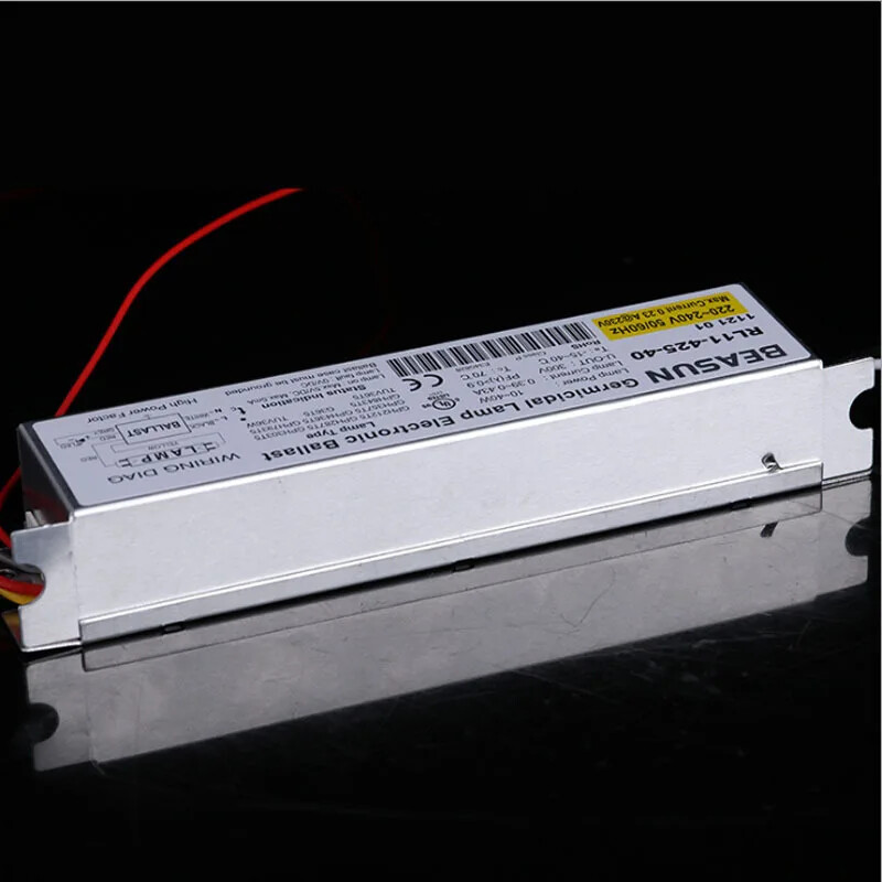 UV dezinfekavimo lempa elektroninis balastas 10-41W universalus tipas RL11-425-40 YL1-425-40, skirtas 21-40W ultravioletiniam vamzdžiui