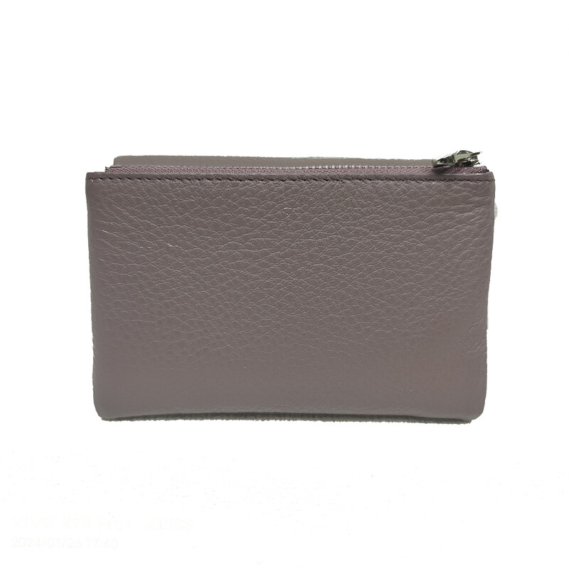 Poșetă pentru monede 2024, pentru femei, din piele de vacă, portofel scurt, moale, piele naturală de vacă, pentru doamnă, cu monede, curcubeu, Suport carduri de identitate Poșete