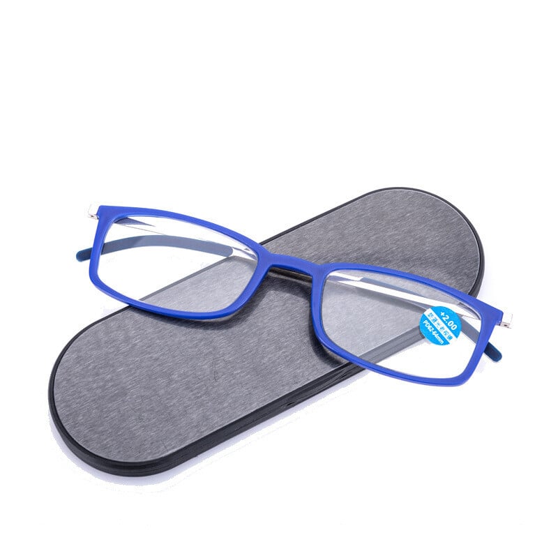 Ultravékony lapos olvasószemüvegek Antikék fény szögletes keretes papír olvasószemüvegek nagyfelbontású olvasószemüvegek divat legjobb eladói 