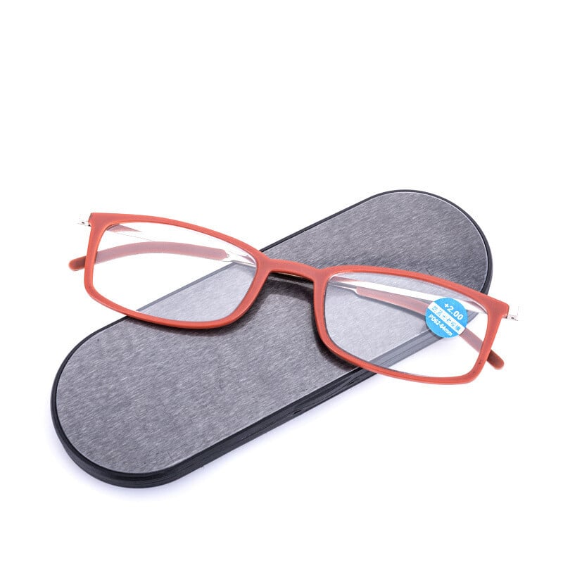 Ultravékony lapos olvasószemüvegek Antikék fény szögletes keretes papír olvasószemüvegek nagyfelbontású olvasószemüvegek divat legjobb eladói 