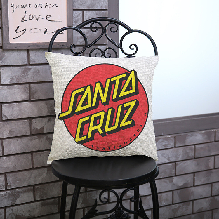 Väliskaubanduse otsemüük Santa Cruzi loomingulised puuvillased ja linased padjakatted Skandinaavia kodukaunistuse kohandatud kingitused