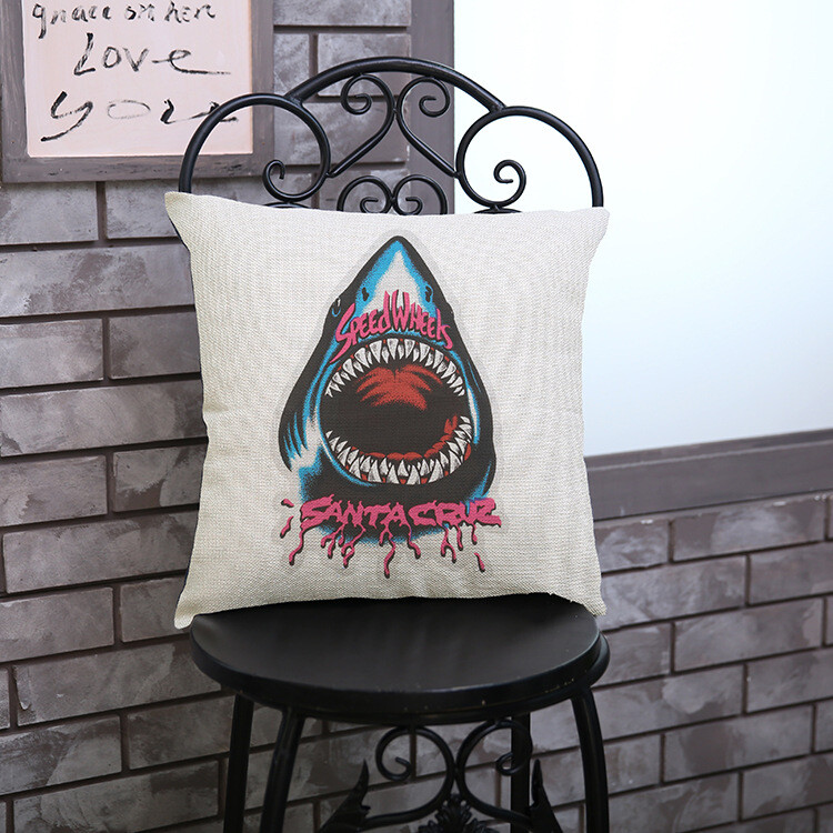 Väliskaubanduse otsemüük Santa Cruzi loomingulised puuvillased ja linased padjakatted Skandinaavia kodukaunistuse kohandatud kingitused