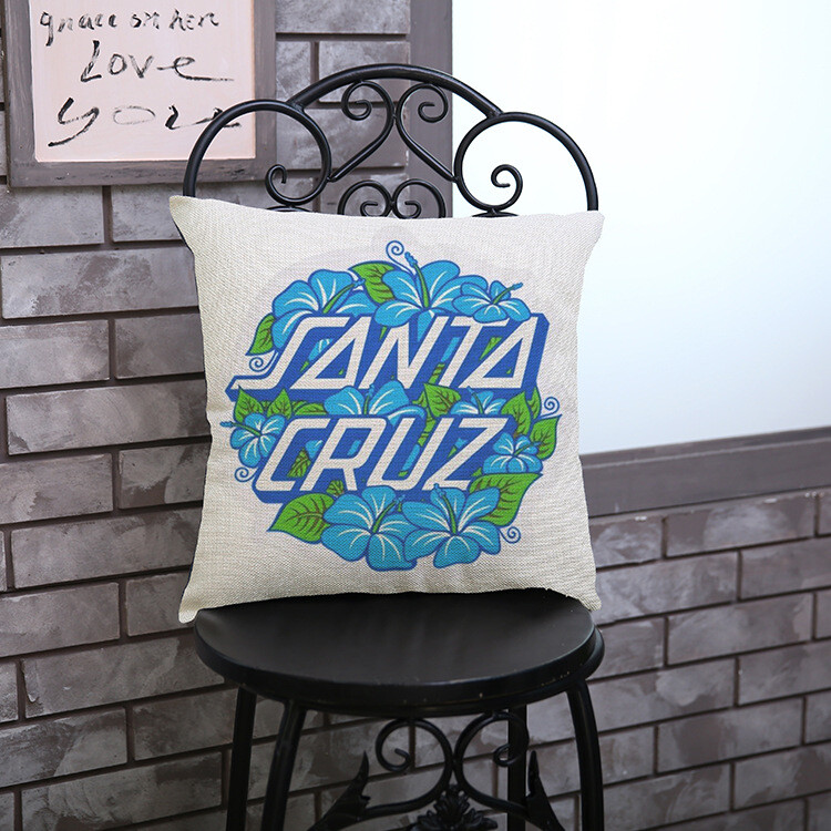 Väliskaubanduse otsemüük Santa Cruzi loomingulised puuvillased ja linased padjakatted Skandinaavia kodukaunistuse kohandatud kingitused