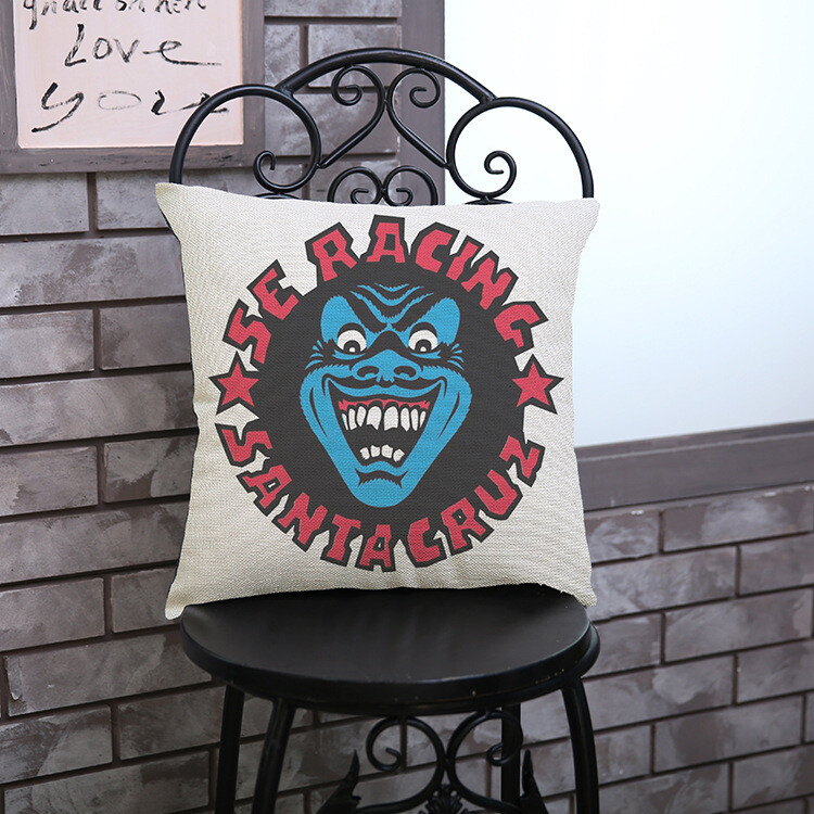 Väliskaubanduse otsemüük Santa Cruzi loomingulised puuvillased ja linased padjakatted Skandinaavia kodukaunistuse kohandatud kingitused