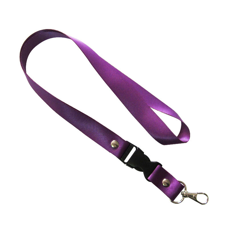 Weiyu-2 cm obična tkanina s kopčom Uže za značku Uže za identifikaciju omogućuje ispis logotipa Držač kartice zaposlenika s uzicom