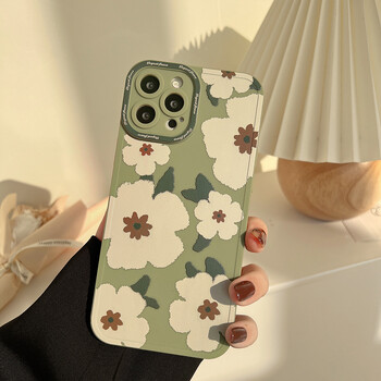 Flower iphone15 apple 14 калъф за мобилен телефон на едро 13promax angel eyes 11 soft shell xs literary подходящ за 12