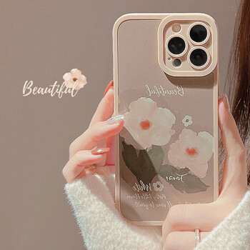 Flower iphone15 apple 14 калъф за мобилен телефон на едро 13promax angel eyes 11 soft shell xs literary подходящ за 12