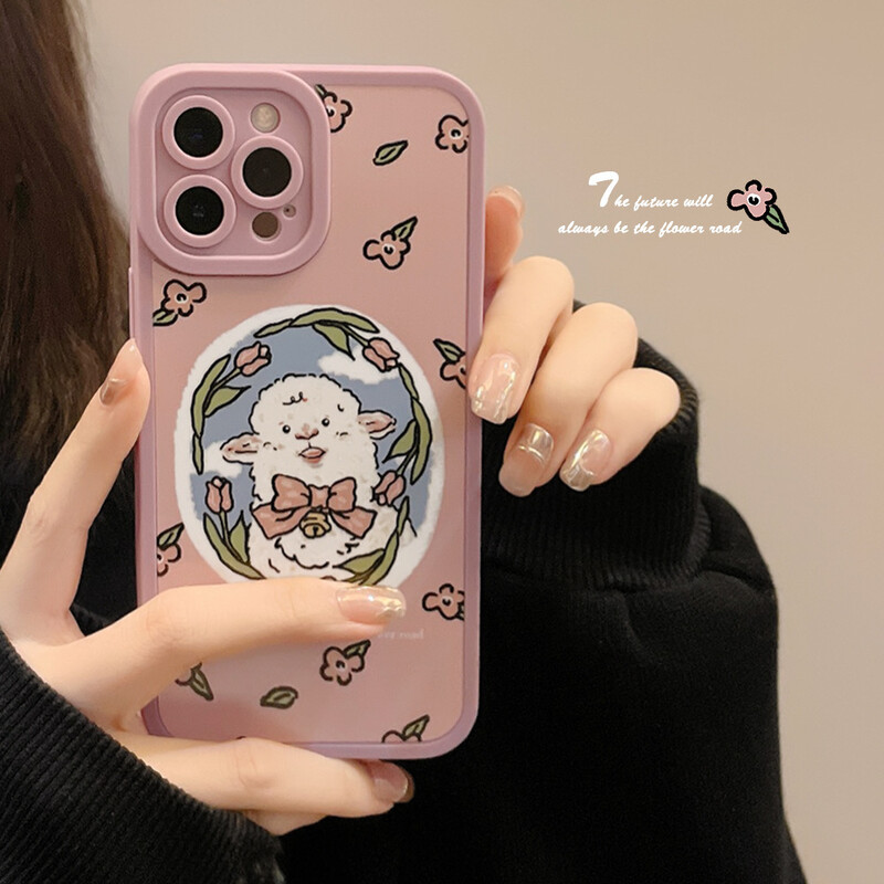 Flower iphone15 apple 14 mobile phone case wholesale 13promax angel eyes 11 soft shell xs literary suitable for 12