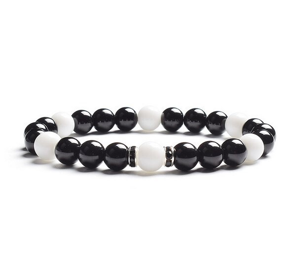 8mm Crno zlato Obsidijan Spacer Tigrovo oko Narukvica s Buddha perlama Poklon za muškarce i žene Narukvice Prekogranična dostava Narukvica s Buddha perlama