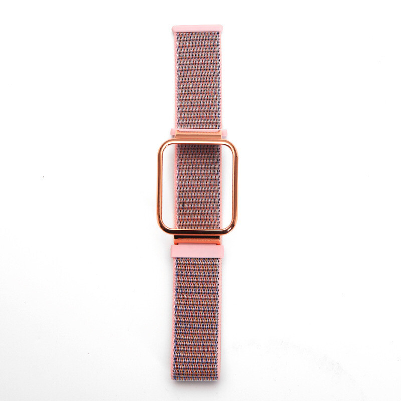 Piemērots Redmi pulksteņa 3/2 neilona cilpas viedajai sporta rokassprādzei miwatch1 metāla lite aušanai