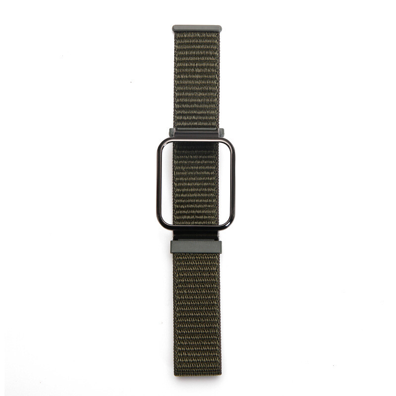 Piemērots Redmi pulksteņa 3/2 neilona cilpas viedajai sporta rokassprādzei miwatch1 metāla lite aušanai