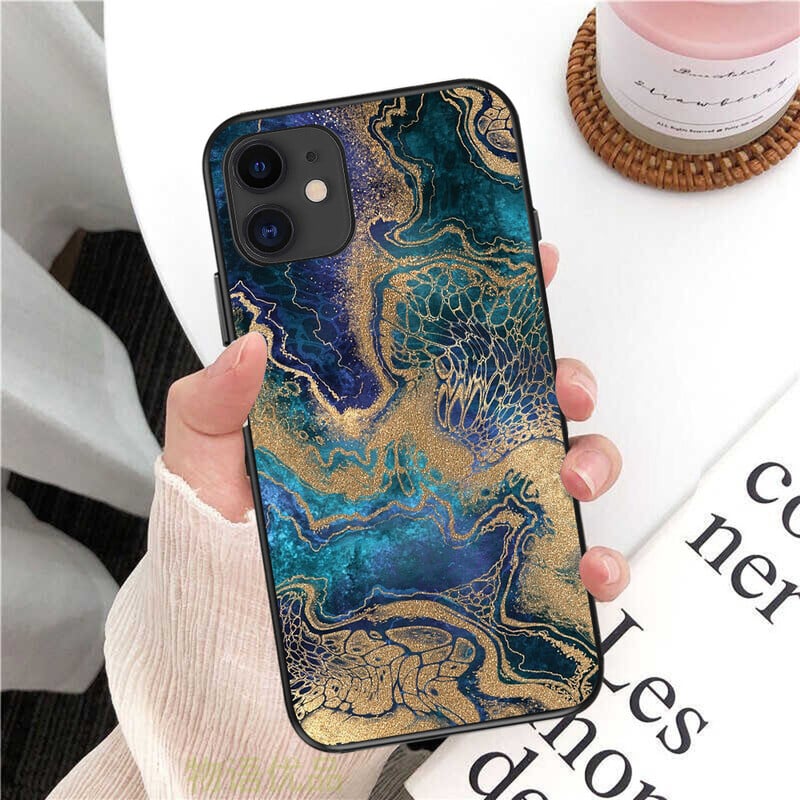 X alkalmazható pho festett márvány mobiltelefon tok iPhone 15 new se márvány mobiltelefon tok ne