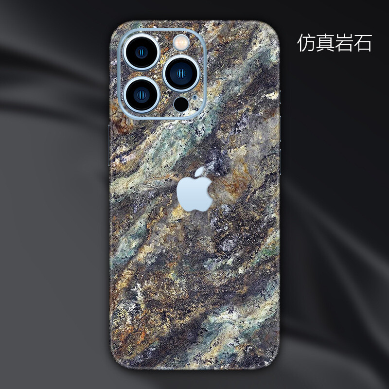 Piemērota Apple 14 aizmugures plēvei iPhone 15 mobilajam telefonam krāsainajai plēvei 12 aizmugurējai plēvei 13 mini uzlīmei xs max viss iekļauts