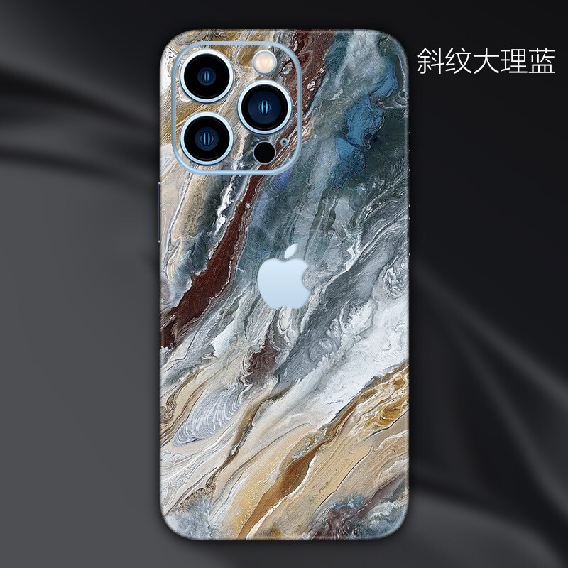 Piemērota Apple 14 aizmugures plēvei iPhone 15 mobilajam telefonam krāsainajai plēvei 12 aizmugurējai plēvei 13 mini uzlīmei xs max viss iekļauts