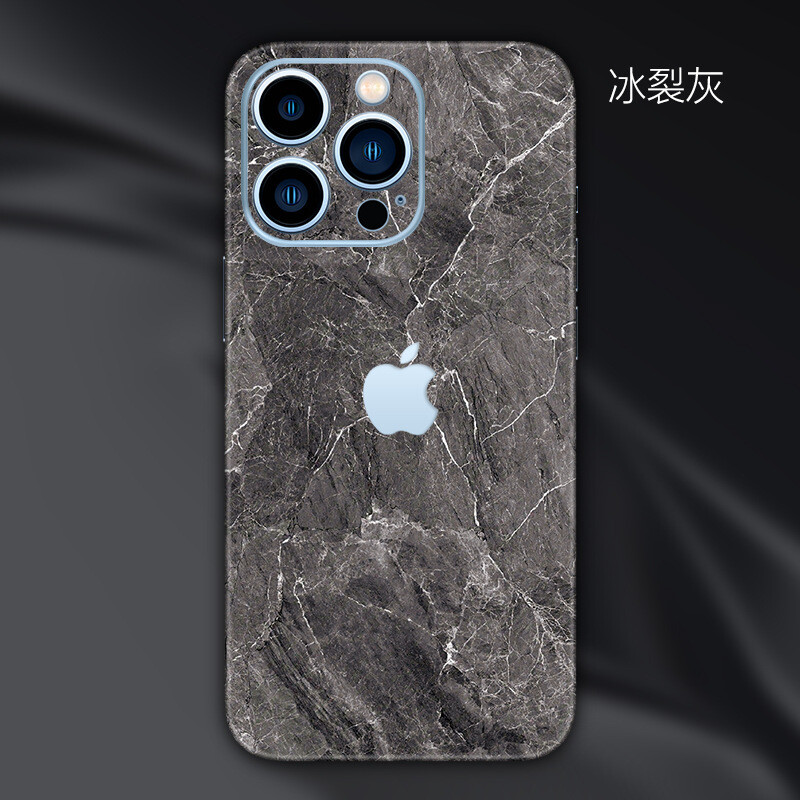 Piemērota Apple 14 aizmugures plēvei iPhone 15 mobilajam telefonam krāsainajai plēvei 12 aizmugurējai plēvei 13 mini uzlīmei xs max viss iekļauts