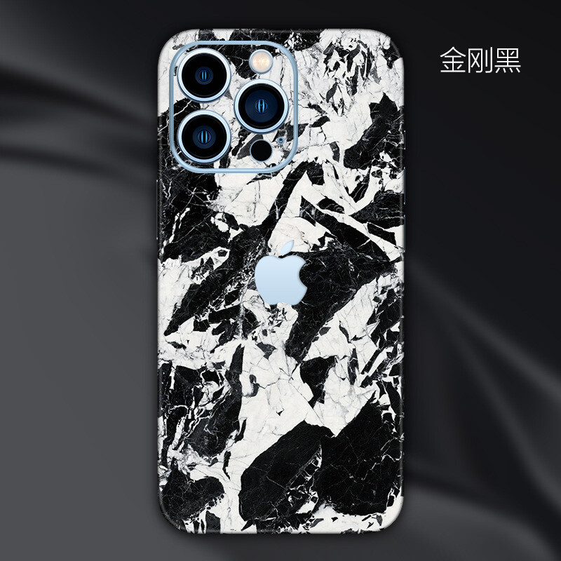 Piemērota Apple 14 aizmugures plēvei iPhone 15 mobilajam telefonam krāsainajai plēvei 12 aizmugurējai plēvei 13 mini uzlīmei xs max viss iekļauts