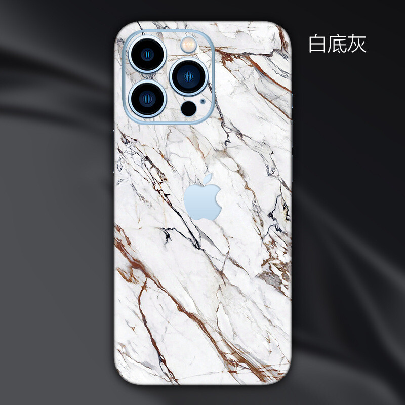 Piemērota Apple 14 aizmugures plēvei iPhone 15 mobilajam telefonam krāsainajai plēvei 12 aizmugurējai plēvei 13 mini uzlīmei xs max viss iekļauts