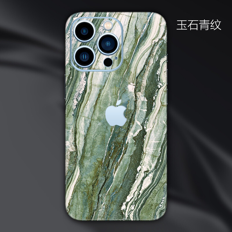 Piemērota Apple 14 aizmugures plēvei iPhone 15 mobilajam telefonam krāsainajai plēvei 12 aizmugurējai plēvei 13 mini uzlīmei xs max viss iekļauts