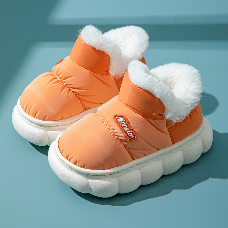 2023. Nove pamučne cipele za bebe Vodootporna otisnuta paperja Podstavljena baršunom Puna jednobojna jednostavna i univerzalna dječja pamuk