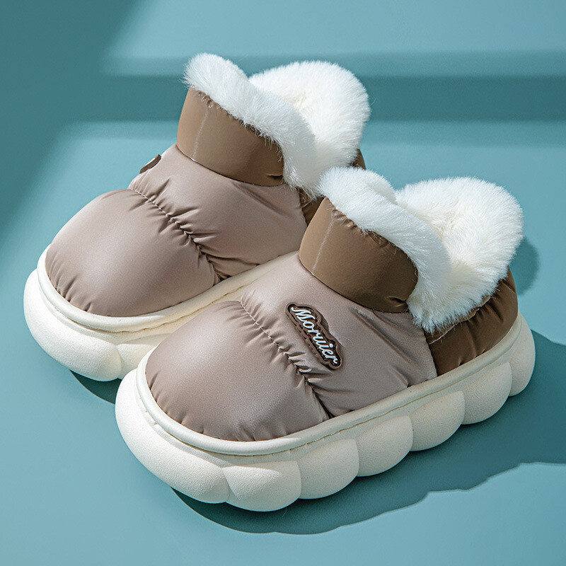 2023. Nove pamučne cipele za bebe Vodootporna otisnuta paperja Podstavljena baršunom Puna jednobojna jednostavna i univerzalna dječja pamuk