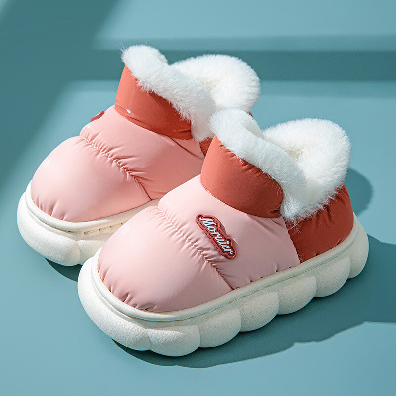 2023. Nove pamučne cipele za bebe Vodootporna otisnuta paperja Podstavljena baršunom Puna jednobojna jednostavna i univerzalna dječja pamuk