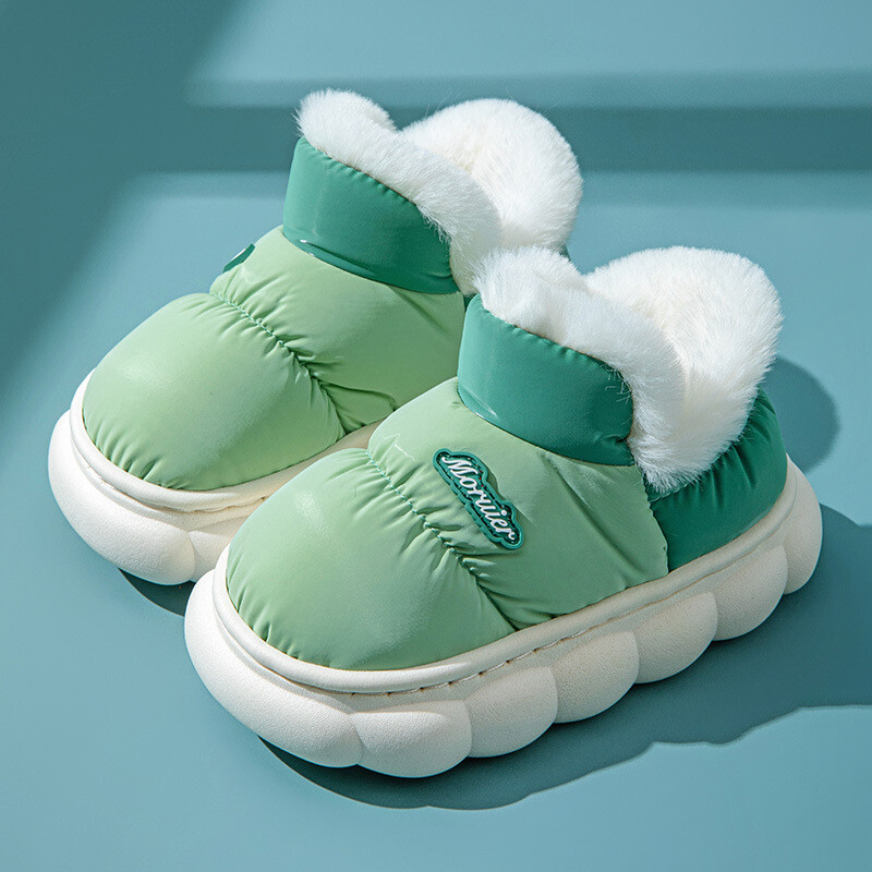 2023. Nove pamučne cipele za bebe Vodootporna otisnuta paperja Podstavljena baršunom Puna jednobojna jednostavna i univerzalna dječja pamuk