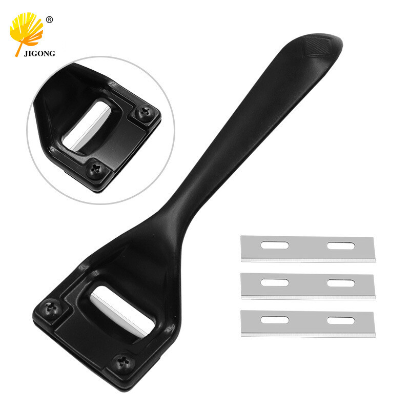 Kézzel készített bőrfaragó eszköz vékony fekete amerikai bőrhígító eszköz peeling eszköz bőrritkításhoz