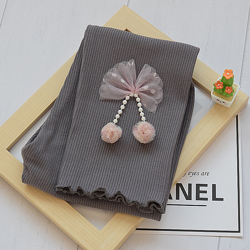 Nyári vékony, modális elasztikus, kilencpontos leggings lányok belső- és felsőruházatának közepes és nagy gyerek divatos közepes nadrág