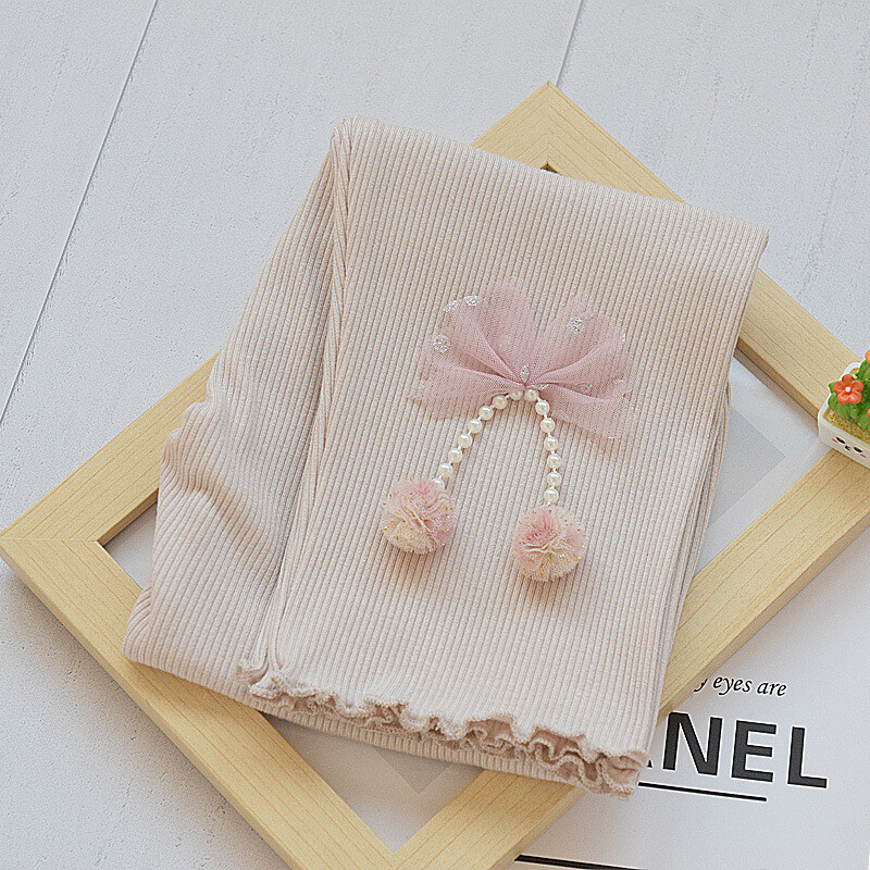 Nyári vékony, modális elasztikus, kilencpontos leggings lányok belső- és felsőruházatának közepes és nagy gyerek divatos közepes nadrág