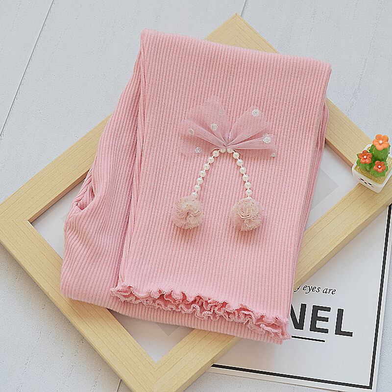 Nyári vékony, modális elasztikus, kilencpontos leggings lányok belső- és felsőruházatának közepes és nagy gyerek divatos közepes nadrág