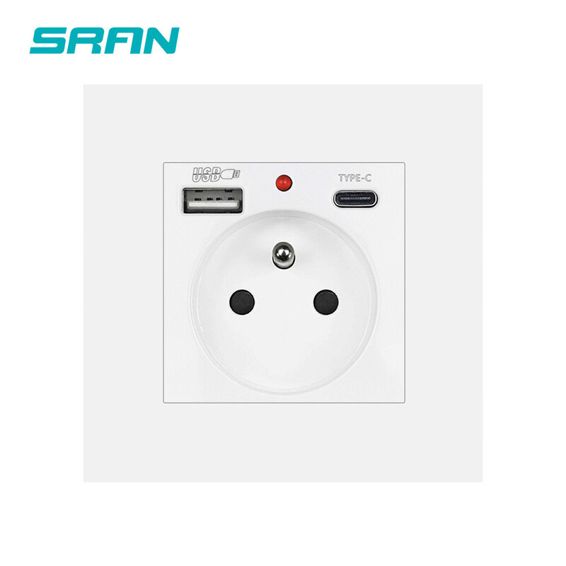 Európai jogi fali szabvány Francia tápcsatlakozó USB típusú c csatlakozóval mobiltelefon töltőpanel külkereskedelem Európa