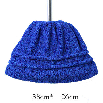 „Lazy Broom Cover“ Naujas sutirštintas koralinis aksominis dulkes sugeriantis šluotos užvalkalas namų darbams Valymo šluotos užvalkalas