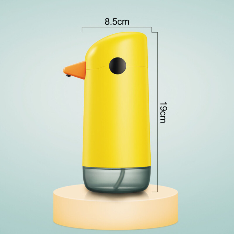 Cross Border Little Yellow Duck Smart Home mobilais tālrunis putu ziepju dozators bērniem roku dezinfekcijas līdzeklis automātiska sensora putu mašīna