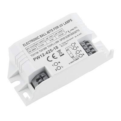 10–18 W elektroniniai balastai 220 V universalus balastas, skirtas G23 G10q G5 UV lempai UVC vamzdžių sterilizavimo lempoms