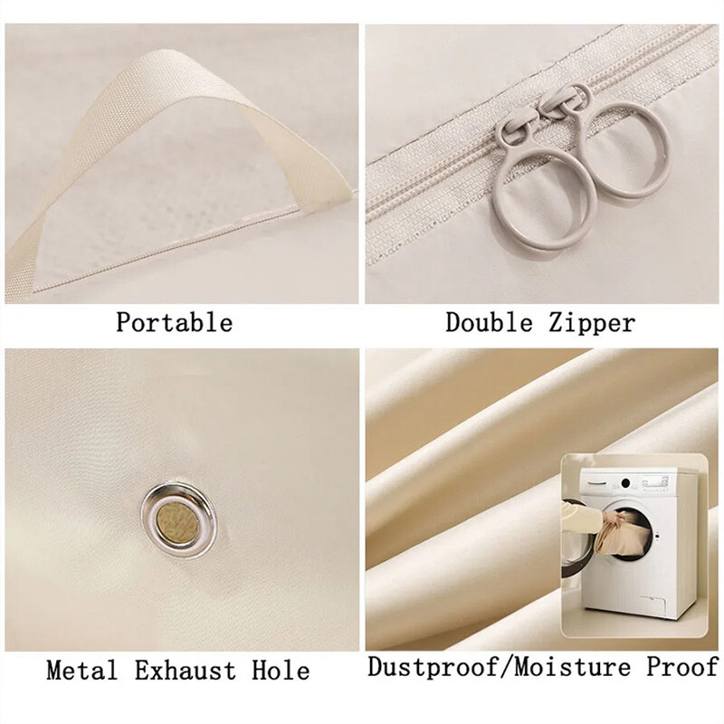 Lieli ceļojumu kompresijas iepakošanas kubi soma Pārnēsājami čemodāni Apģērbi Organizatori Ūdensnecaurlaidīgi bagāžas glabāšanas futrāļi Atvilktņu somas