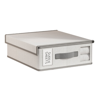 2024 új lepedő tároló doboz, nem szőtt szövetből készült 4 részes rendszerező szekrény takaró paplanhuzat nagy kapacitású szerveződoboz