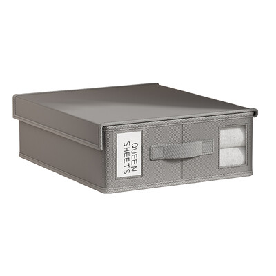 2024 új lepedő tároló doboz, nem szőtt szövetből készült 4 részes rendszerező szekrény takaró paplanhuzat nagy kapacitású szerveződoboz