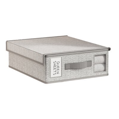 2024 új lepedő tároló doboz, nem szőtt szövetből készült 4 részes rendszerező szekrény takaró paplanhuzat nagy kapacitású szerveződoboz