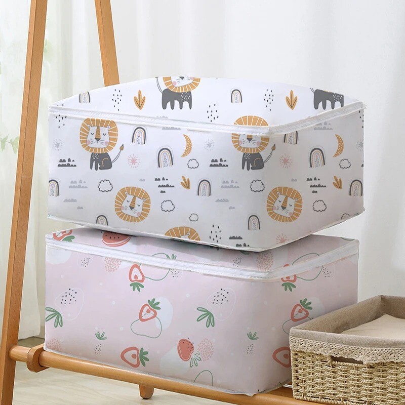 1-2db Rendezők szobapaplanhoz Tárolótáska Mozgatás Csomagolótáska Ruhák Tárolótáskák Ruházat Vízálló és nedvességálló Kezdőlap