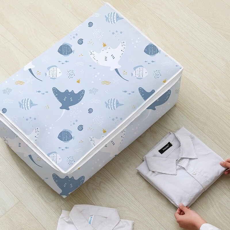 1-2db Rendezők szobapaplanhoz Tárolótáska Mozgatás Csomagolótáska Ruhák Tárolótáskák Ruházat Vízálló és nedvességálló Kezdőlap