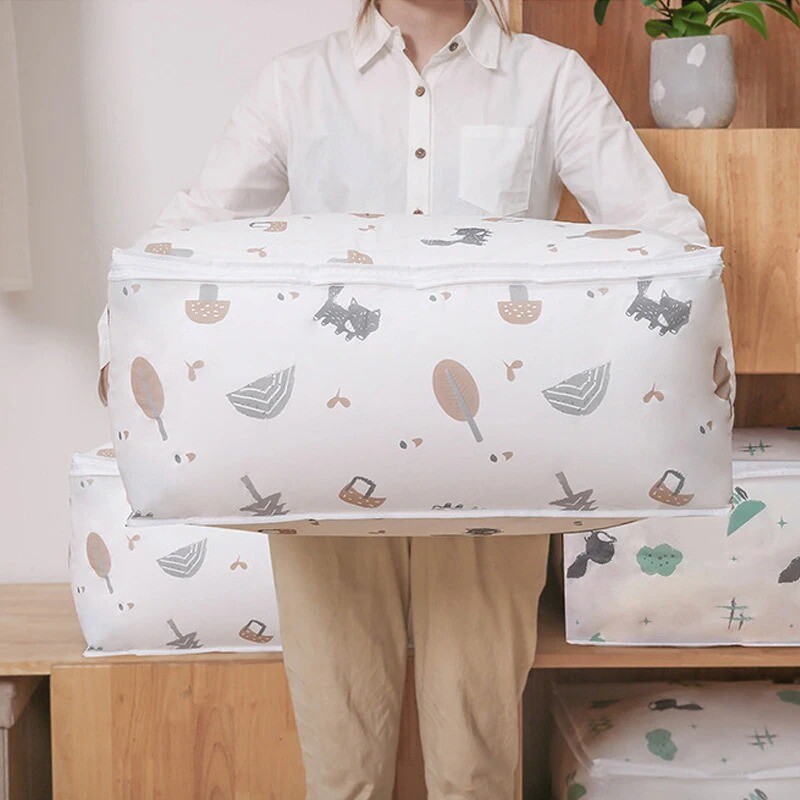 1-2db Rendezők szobapaplanhoz Tárolótáska Mozgatás Csomagolótáska Ruhák Tárolótáskák Ruházat Vízálló és nedvességálló Kezdőlap