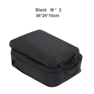 Kompresivno pakiranje Cube Bag Tote Bag Osnove za putovanja Organizator na daljinski upravljač Prijenosna prtljaga Torba za pohranu odjeće